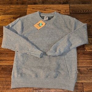 Looptworks Recycled Gray Crewneck Sweatshirt